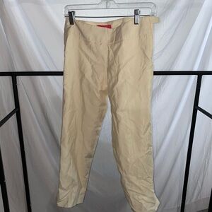 Lilly Pulitzer Cream Chinos Lightweight Cotton